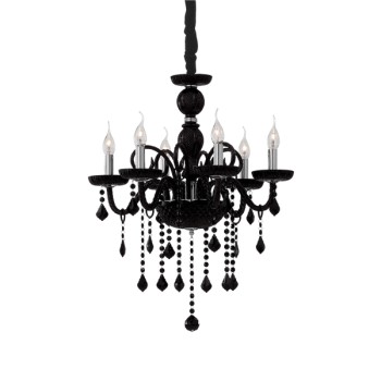 Candelabru GIUDECCA SP6 032504 IDEAL LUX, negru - 1