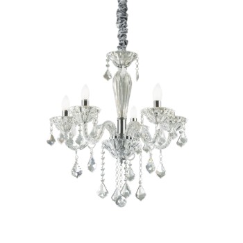 Candelabru TIEPOLO SP5 034713 IDEAL LUX, transparent - 1