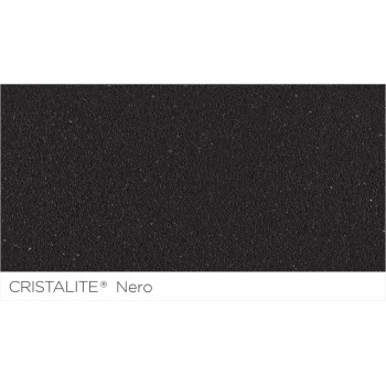 Baterie bucatarie Schock Cosmo Cristalite Nero cu cap extractibil, 2 tipuri de jet, aspect granit, cartus ceramic, negru - 1