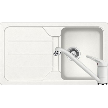 Set Chiuveta Formhaus D-100 860 x 500 mm si Baterie Schock Cosmo Alpina Cristalite - 1