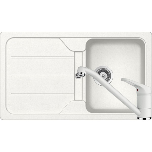 Set Chiuveta Formhaus D-100 860 x 500 mm si Baterie Schock Cosmo Alpina Cristalite - 1