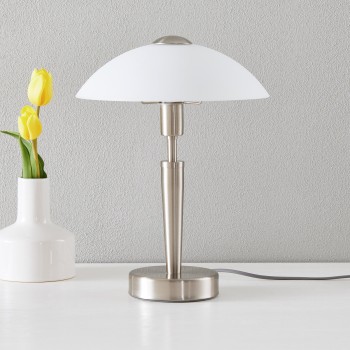 Veioza SOLO 85104 Eglo, touch dimmer, E14, nichel - 1