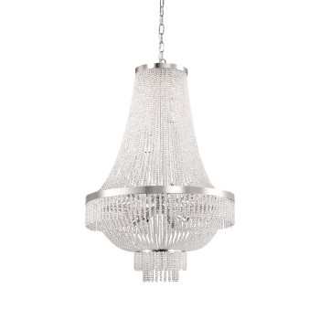 Candelabru AUGUSTUS SP12 112800 IDEAL LUX, E14, 12X40W, crom - 1