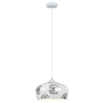 Pendul GINGER 6049 Rabalux, E14, 40W, alb-argintiu - 2