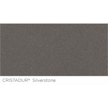 Chiuveta Bucatarie Granit SCHOCK Mono N-100 Silverstone Cristadur 570 x 510 mm cu Sifon Automat - 1