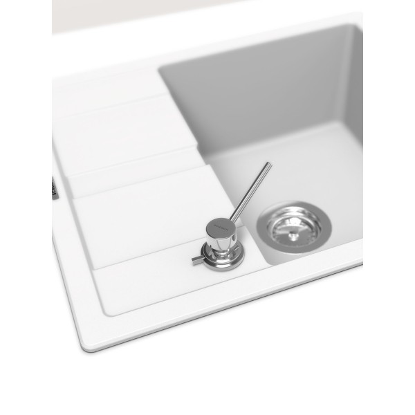 Dozator detergent cu pop-up LADON 629014CHR Schock, crom - 1