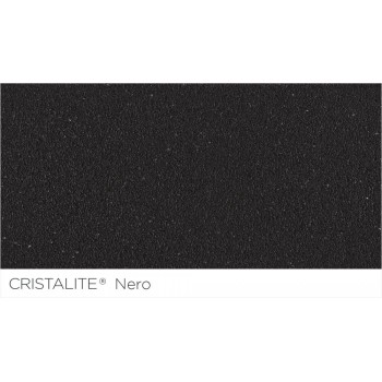 Baterie bucatarie Schock Epos Cristalite Nero cu cap extractibil, aspect granit, cartus ceramic, negru - 1