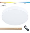 Plafoniera cu telecomanda ZUBIETA-A 98891 Eglo, LED TW 18W, 1900lm, alb