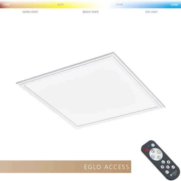 Panou SALOBRENA A 98297 Eglo Acces, TW LED 20W, 2600lm, alb - 1