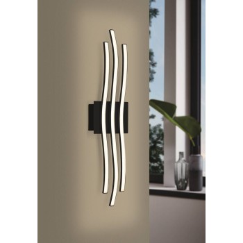 Plafoniera Roncade 1 99321 Eglo, LED, 21W, 2400lm, 3000k, negru - 1