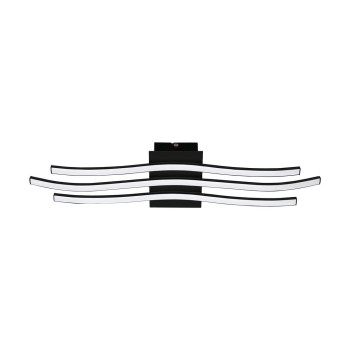 Plafoniera Roncade 1 99321 Eglo, LED, 21W, 2400lm, 3000k, negru - 1