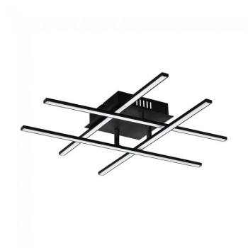 Plafoniera LASANA 3 99316 Eglo, LED 21W, 2520lm, 3000k, negru - 1