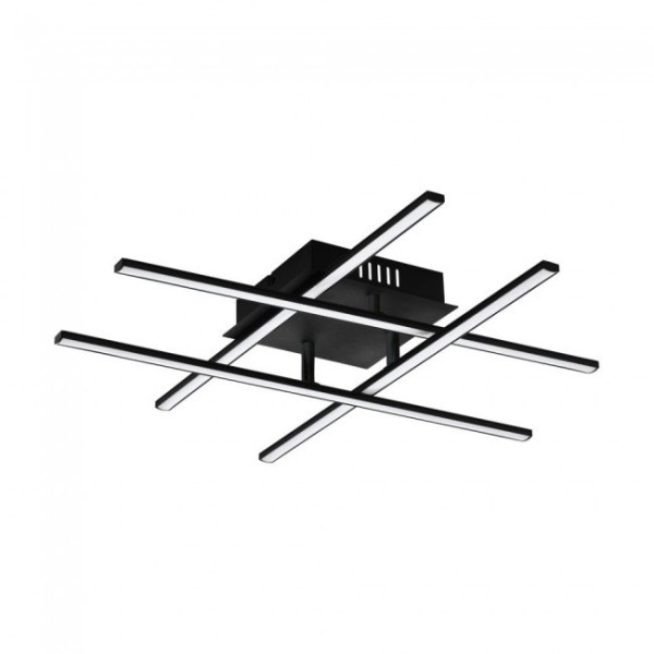 Plafoniera LASANA 3 99316 Eglo, LED 21W, 2520lm, 3000k, negru - 1