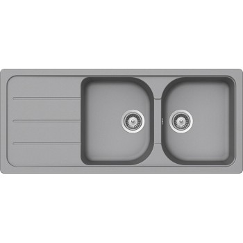 Chiuveta Schock Formhaus D-200 1160 x 500 mm, Croma Cristalite - 1