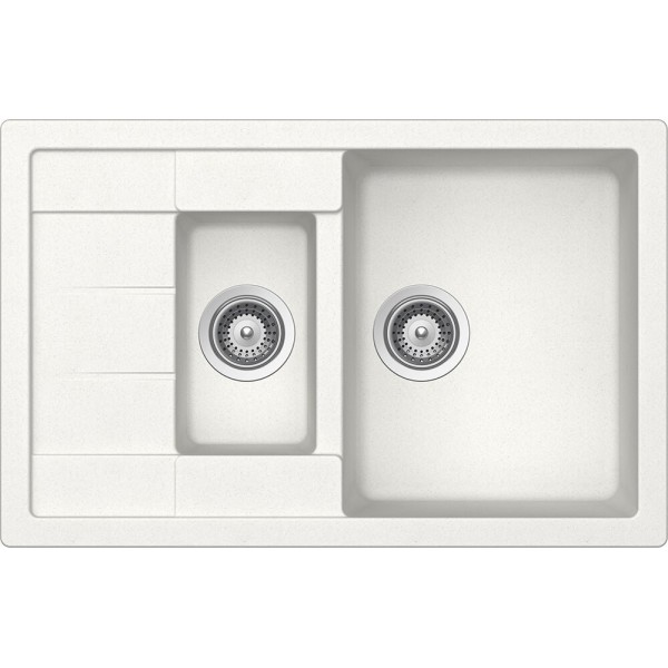 Chiuveta Schock Manhattan D-150S 780 x 500 mm, Alpina Cristalite - 1