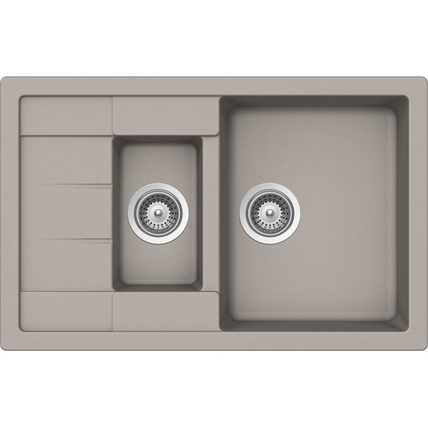 Chiuveta Schock Manhattan D-150S 780 x 500 mm, Beton Cristalite - 1