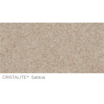 Set Schock Chiuveta Ronda D-100L 650 x 500 mm si Baterie Plutos, Sabbia Cristalite - 1