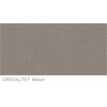 Set Schock Chiuveta Ronda D-100XL 780 x 500 mm si Baterie Plutos, Beton Cristalite - 1