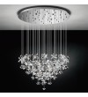 Lustra cristal PIANOPOLI 93661 EGLO, LED 43X2,5W 11610lm 3000K, crom