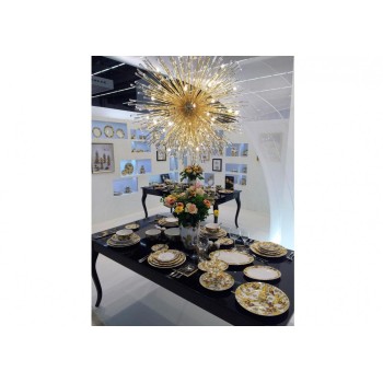 Lustra cristal VIVALDO 1 39256 EGLO, G4 32X1.2W 3200lm 3000K, gold - 1