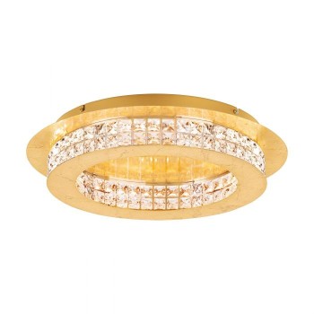 Plafoniera cristal PRINCIPE 39405 EGLO, LED 10X3,15W 3800lm 3000K, gold - 1