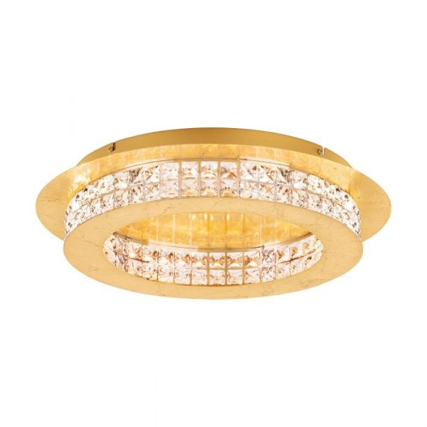 Plafoniera cristal PRINCIPE 39405 EGLO, LED 10X3,15W 3800lm 3000K, gold - 1
