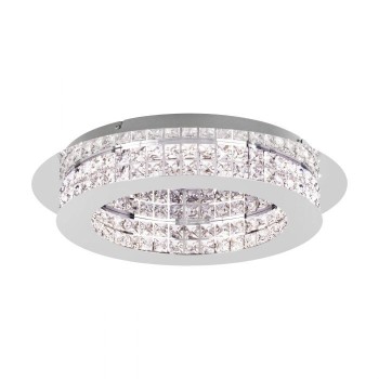 Plafoniera cristal PRINCIPE 39401 EGLO, LED 10X3,15W 3800lm 3000K, crom - 1
