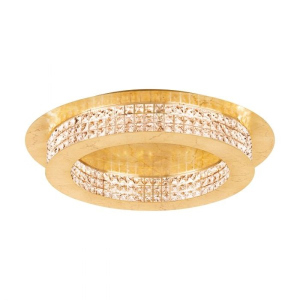 Plafoniera cristal PRINCIPE 39406 EGLO, LED 14X3,15W 5320lm 3000K, gold - 1