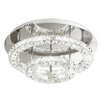 Plafoniera cristal TONERIA 39003 EGLO, LED 36W 3600lm 4000K, crom - 1