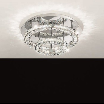 Plafoniera cristal TONERIA 39003 EGLO, LED 36W 3600lm 4000K, crom - 1