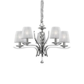 Candelabru PEGASO SP5 066448 IDEAL LUX, crom - 1