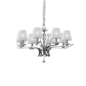 Candelabru PEGASO SP8 059242 IDEAL LUX, crom - 1