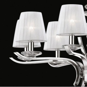 Candelabru PEGASO SP8 059242 IDEAL LUX, crom - 1