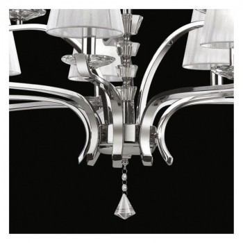 Candelabru PEGASO SP8 059242 IDEAL LUX, crom - 1