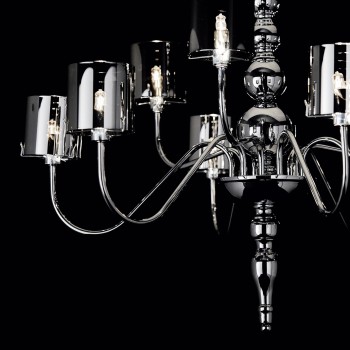 Candelabru DUCA SP6 004556 Ideal Lux, crom - 1