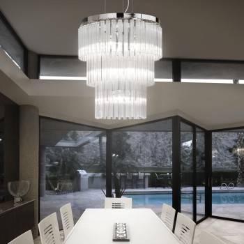 Lustra ELEGANT SP12 026695 Ideal Lux, crom - 1