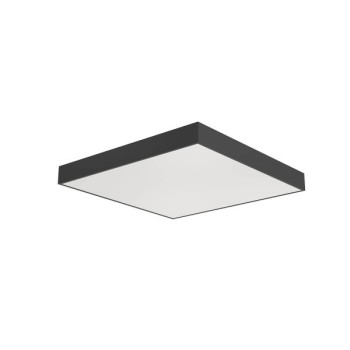 Plafoniera aplicata XPILL SQUARE, LED SMD 40W, 3871lm, CCT, negru - 1