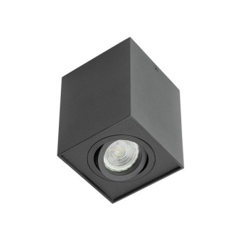 Spot aplicat orientabil XBRIX, L9, GU10 1x50W, negru - 1