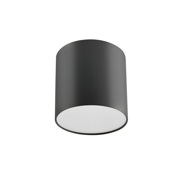Spot aplicat XROLL, D8, LED SMD 9W, 678lm, 3000k, negru - 1