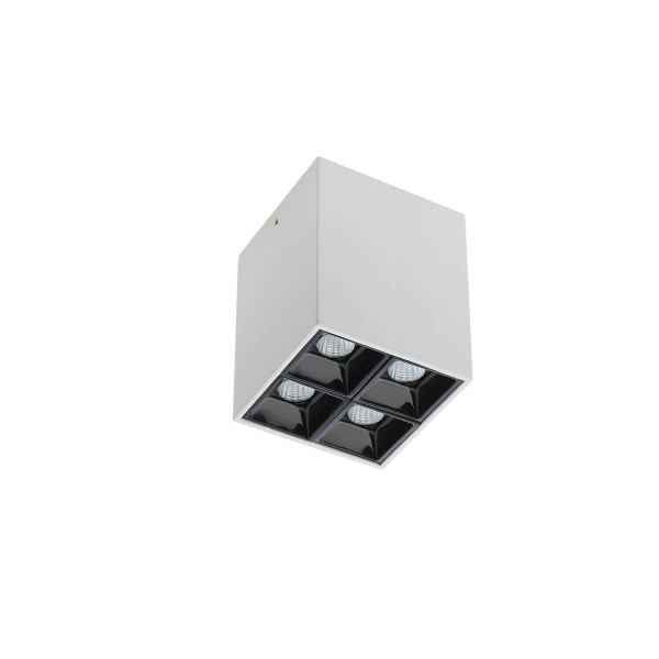 Spot aplicat XCUBIK SURFACE, L6, LED SMD 6W, 680lm, 3000k, alb - 1