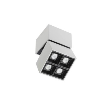 Spot aplicat mobil XCUBIK SURFACE, L6, LED SMD 6W, 680lm, 3000k, alb - 1