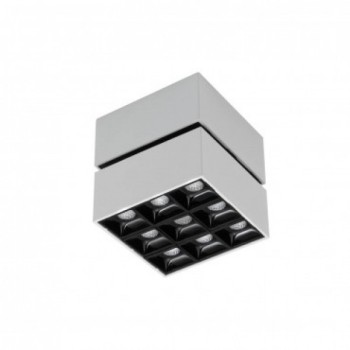 Spot aplicat mobil XCUBIK SURFACE, L9, LED SMD 11W, 1320lm, 3000k, alb - 1