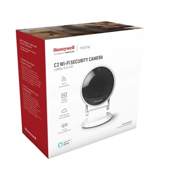Camera Supraveghere IP Wireless pentru Interior - HONEYWELL LYRIC C2, Full HD 1080p, IR, Night Vision, alb - 1