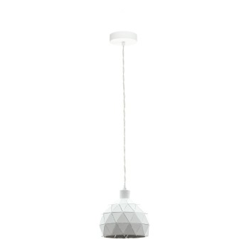 Pendul ROCCAFORTE 33344 EGLO, D17, E14 40W, otel-alb - 1