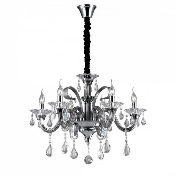 Candelabru COLOSSAL SP6 081502 IDEAL LUX, D66, gri - 1