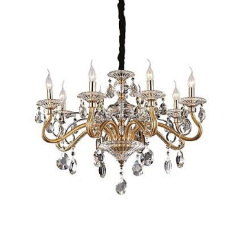 Candelabru NEGRESCO SP8 087764 IDEAL LUX, D73, gold - 1