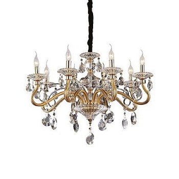 Candelabru NEGRESCO SP8 087764 IDEAL LUX, D73, gold - 1