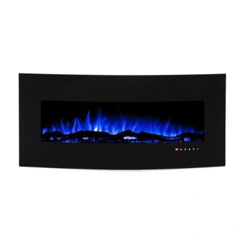 Semineu electric de perete ArtFlame ARCHY, 1222 x 550 x 157 mm, negru, cu telecomanda - 2