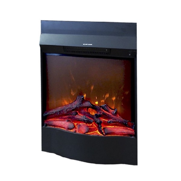 Semineu electric incorporabil ArtFlame CORSICA, 448 x 624 x 165 mm, negru, cu telecomanda - 1