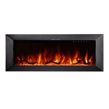 Semineu electric incorporabil ArtFlame RACY 50", 1270 x 455 x 180 mm, negru, cu telecomanda - 1
